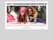Tablet Screenshot of clairestores.com